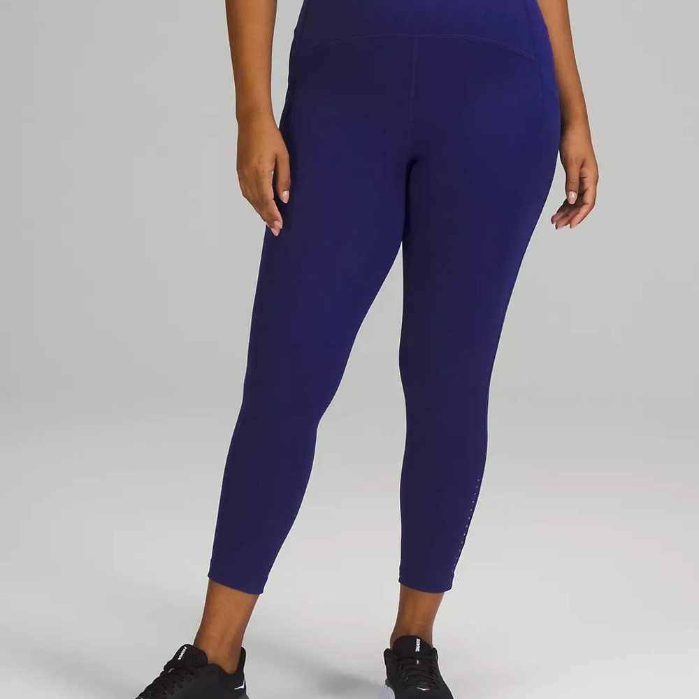 Lululemon Swift Speed High Rise Blue Leggings